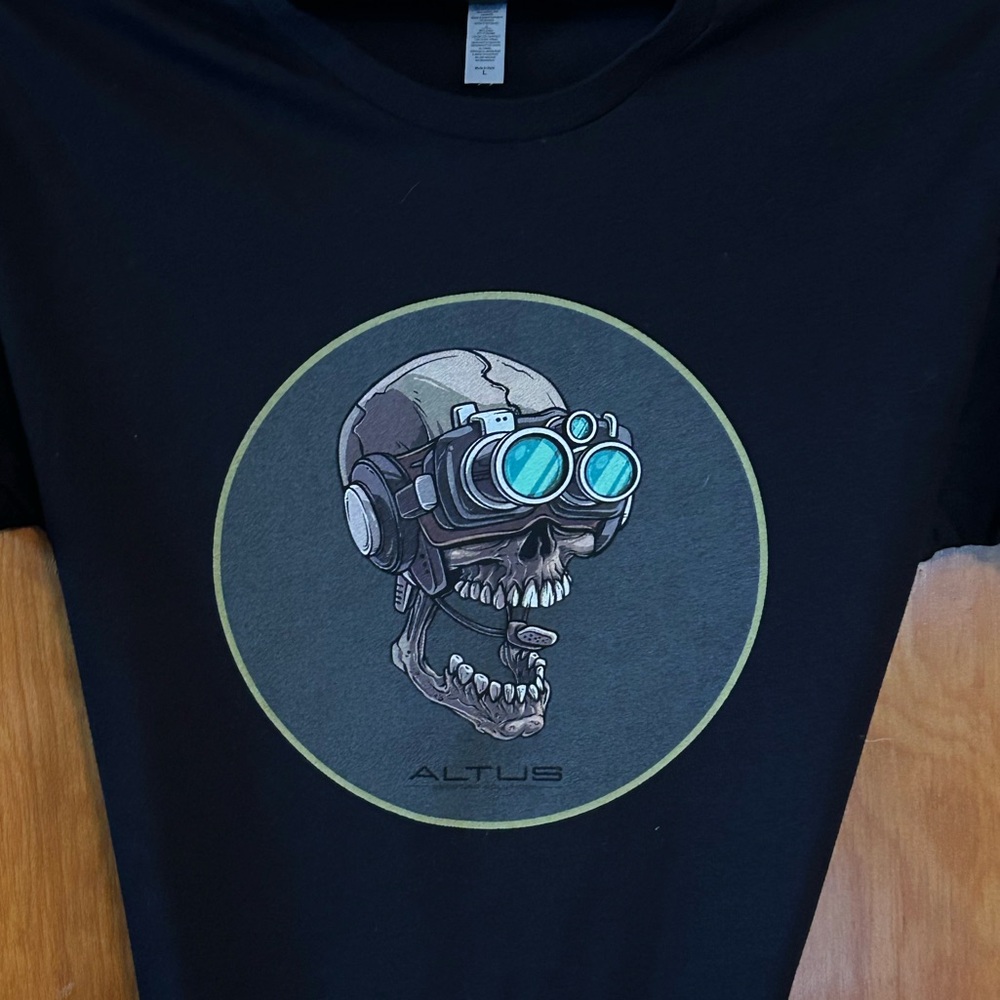 Altus Shooting Solutions - Colonel Rico Skull Graphic T-Shirt - Picture 3 of 3